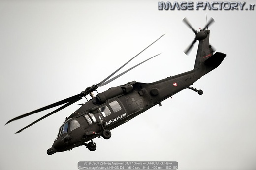 2019-09-07 Zeltweg Airpower 01377 Sikorsky UH-60 Black Hawk